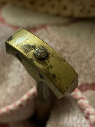 Tagliavetro diamante antico vetraio fine '800