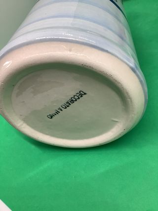 Set ceramica decorata a mano vintage