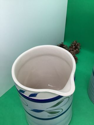 Set ceramica decorata a mano vintage