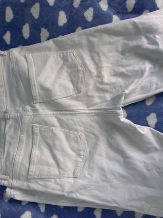 Vaqueros Skinny Blancos Bershka Talla M