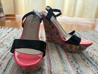 Sandalias Donna Balizza Cuña Flores