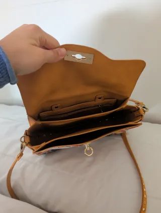 Bolso Desigual Multicolor con Tachuelas