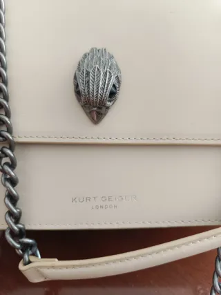 Bolso Kurt Geiger London Shore Ditch Beige