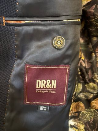 Americana DR&N azul hombre