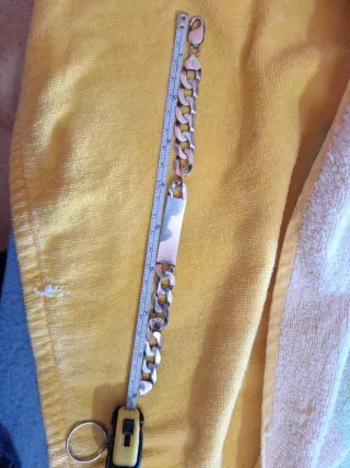 Pulsera de plata con nombre BARKA