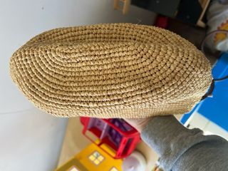 Bolso de rafia bandolera marca