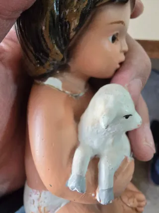 Niño Jesús con cordero Olot