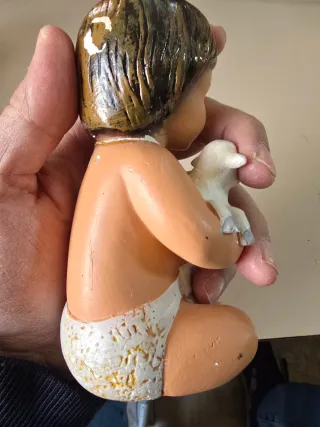 Niño Jesús con cordero Olot
