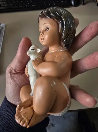 Niño Jesús con cordero Olot