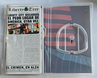 Caja y manual GTA Liberty City Stories PSP