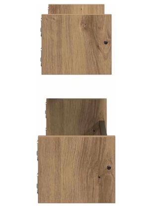 Set 2 Baldas Madera y Metal