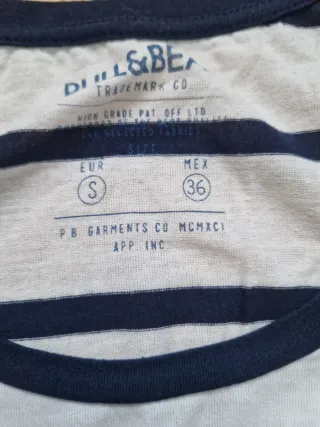 Camiseta sin mangas Pull&Bear rayas M