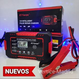 CARGADOR de Baterías Coche Moto 12V. 6A