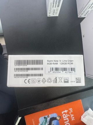 Xiaomi Redmi Note 14 Negro
