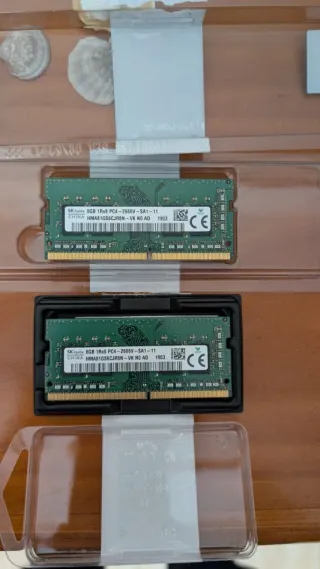 2x 8GB DDR4 2666MHz SK hynix RAM para portátil