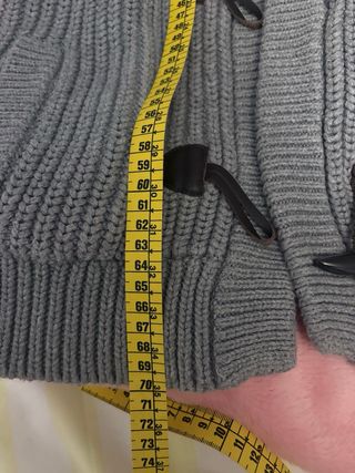 Chaqueta punto Tommy Hilfiger gris Talla M