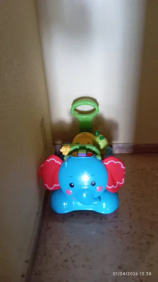 Coche andador bebé elefante