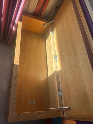 2 bauli in legno massello