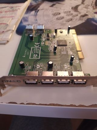 Tarjeta Expansión USB CN&C PCI 4 USB