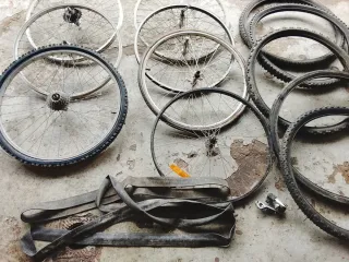 Lote Bicicletas, Cuadros, Llantas y Gomas