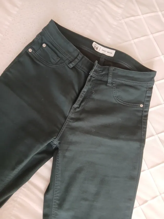 Pack 4 pantalones (negro, gris, verde)