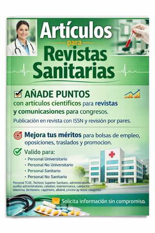 Artículos y comunicaciones puntuación bolsa SALUD