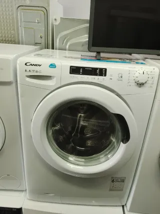 Lavadora Candy 8kg 1400rpm A+++ bajo cumsumo