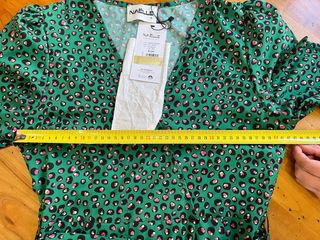 Vestido Naëlle verde lunares Talla S