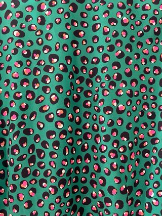 Vestido Naëlle verde lunares Talla S