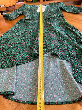 Vestido Naëlle verde lunares Talla S