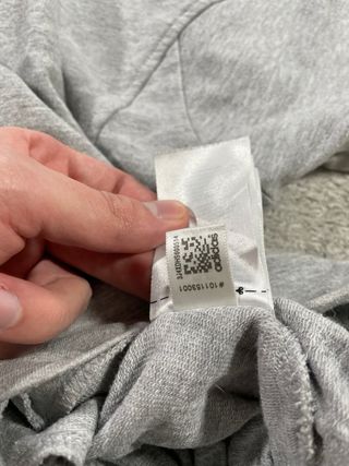 Sudadera Adidas Vintage Gris Talla M