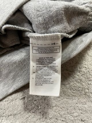 Sudadera Adidas Vintage Gris Talla M