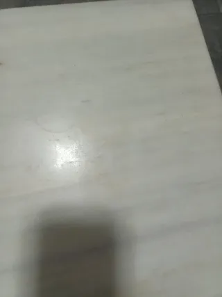 Mesa centro mármol y patas metálicas