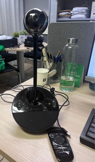Cámara Logitech para conferencias