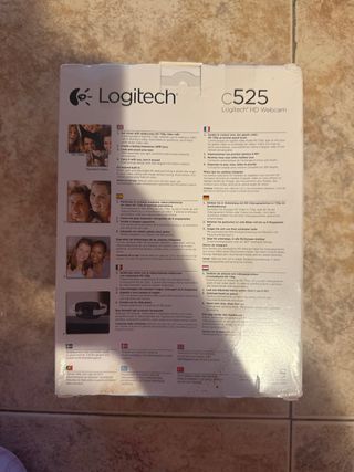 Logitech C525 HD Webcam para Ordenador