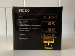 Sveglia digitale Seiko