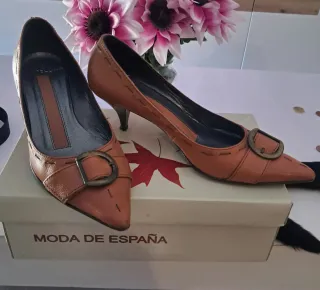 Zapatos de tacón marrón ARELUNA talla 36