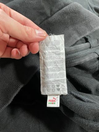 Jersey Cremallera Puma Negro Talla M