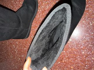 Botas negras de invierno