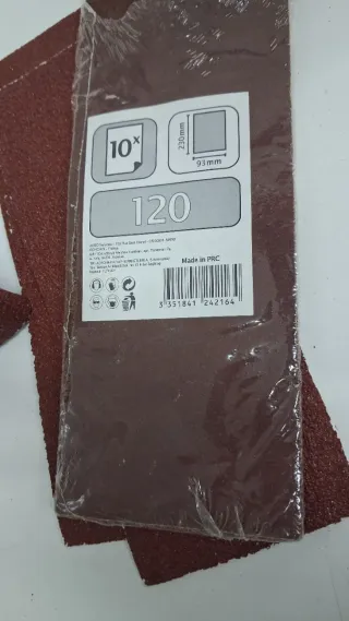 Lijadora eléctrica con lijas