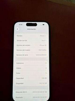 iPhone 16 6 meses de uso