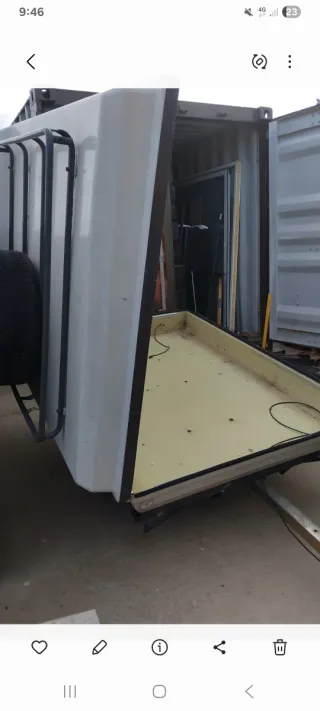 Cajón INESCA cama de techo