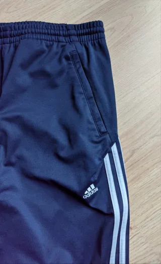 pantalón chándal adidas vintage azul marino talla