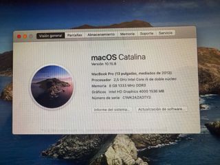 Apple MacBook Pro 13” Mid 2012
