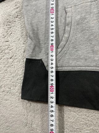 Sudadera Nike Vintage Negro Gris Talla M