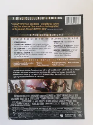 DVD Serenity Edición Coleccionista (Región 1)