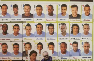 Mazzo carte Napoletane Calciatori Napoli calcio