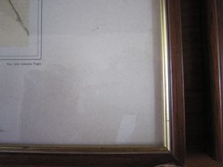 Quadro vintage stampa anni '50  48x36