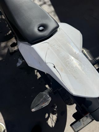 Aprilia SX125 Supermotard Blanca