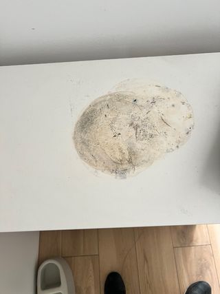 Estantería blanca de madera